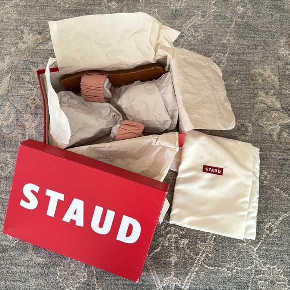 STAUD Nina Ruched Slide Sandal - Picture 5 of 5